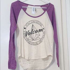 Volcom baseball tee